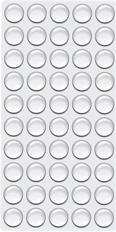 ZZLBZN Clear Rubber Feet 100Pcs Self Adhesive Non-Slip Pads for Furniture