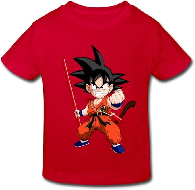 Amazon 2 6歳子供幼児用ドラゴンボールkid Goku Tシャツ Tシャツ カットソー 通販