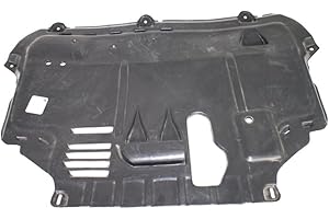 Evan Fischer Front Engine Splash Shield Compatible With 2004-2011 Volvo S40, Fits 2005-2010 Volvo V50