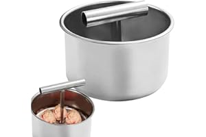 Stainless Steel Meatball Maker - 6/12 Ball Manual Press, Non-Stick Meat Baller Tool for Quickly and Easily Making Uniform Mea