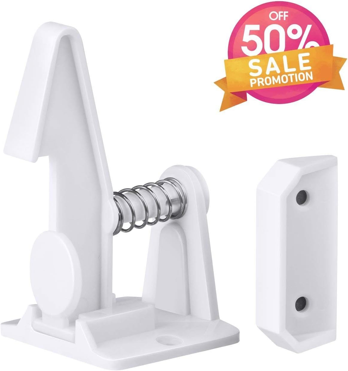 SupremEQUIP Magnetic Cabinet Lock - 8 Locks 2 Keys