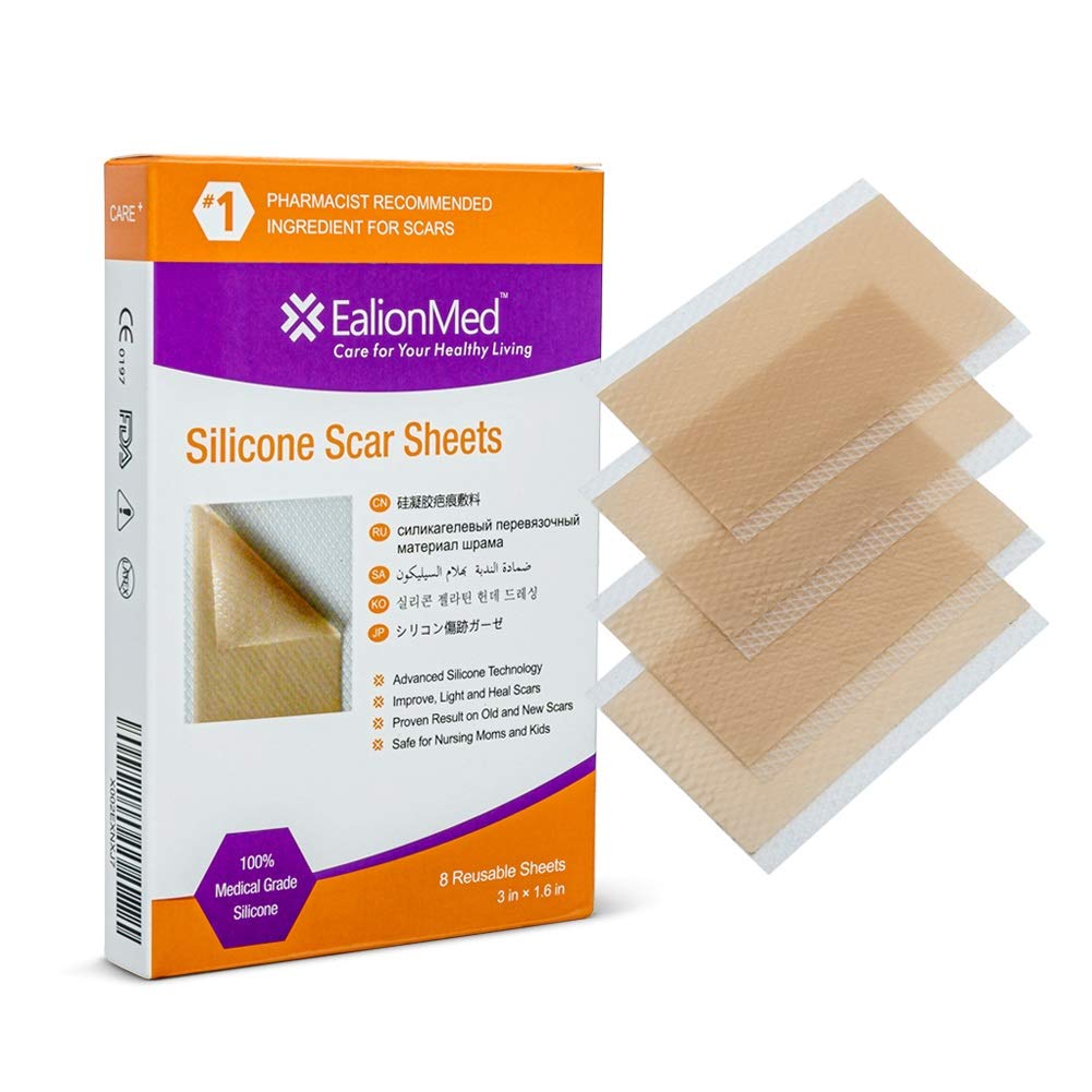 Buy EalionMed Silicone Sheets, Away, Removal for Hypertrophic , Keloid , Csection , Surgery