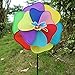 Wings®Double Wheel 12-Petal Heart Garden Spinner