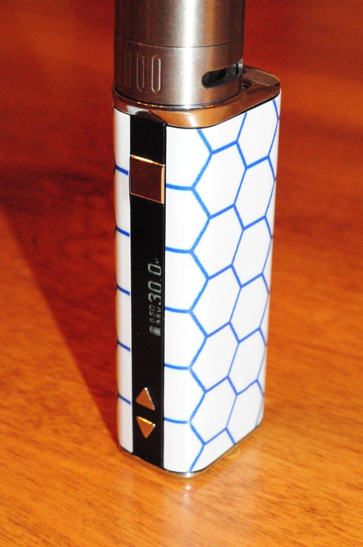 Honeycomb Decal for Eleaf iStick 30W Mod - Glossy Vinyl Sticker