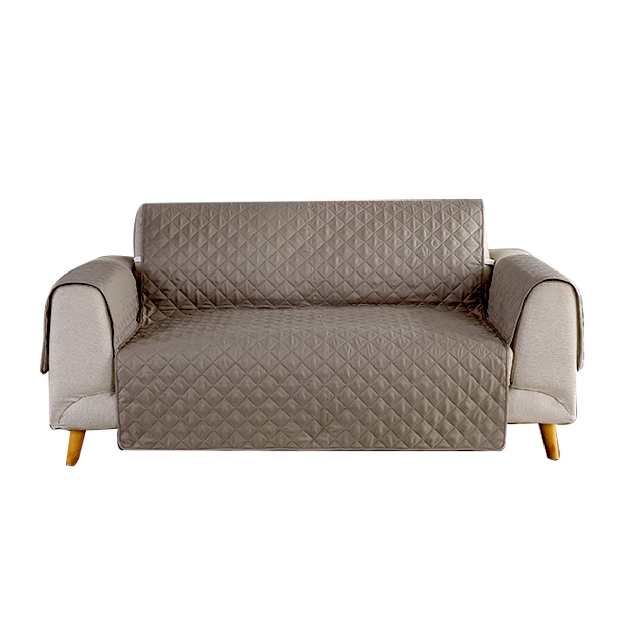 PETCUTE Sofa Cover 2 seater Mordern couch recliner covers Quilted Sofa Slipcovers Anti Slip Sofa Protector