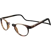 Clic Magnetic Reading Glasses - Taku (S-XL) - Soft Headband | Neck Hanging Readers, Front Connect Design, Adjustable Temples, Secure Fit, Folds for Compact Storage
