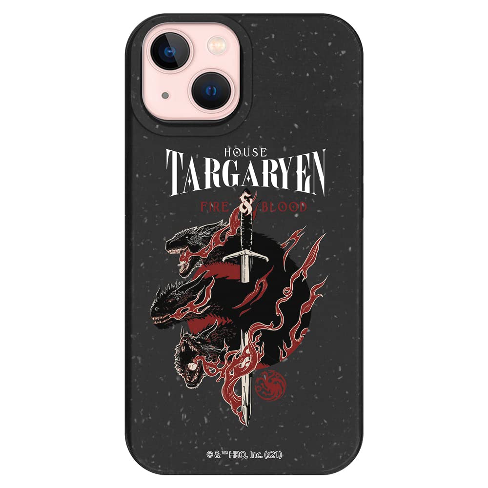 Personalaizer Case for iPhone 13 Eco - Got House Targaryen white