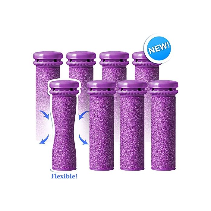 Emjoi Micro-Pedi Refill Rollers - Pack of 8