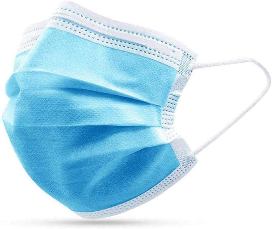 LTTGG Dust and Fog Protection 3-Layer Filter Breathe Freely Closed Packaging high-Quality Non-Woven Fabric can be Used Men Women Protection Anti-Fog gogg—le-10packs=200pcs+4_Glasses