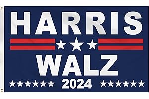 DHEERAJA Kamala Harris Waltz 2024 Flag 3x5 Ft Kamala Harris For President Flags for Indoor Outdoor Kamala Harris For The People Flags for Garden Lawn Yard Home Decor