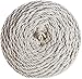 MB Cordas Macrame Cord 4 mm * 284 yd (853 feet) - 3PLY Cotton Rope for Macrame Dream Catcher, Wall Hanging, Plant Hanger, Gift Wrapping and Wedding Decorations