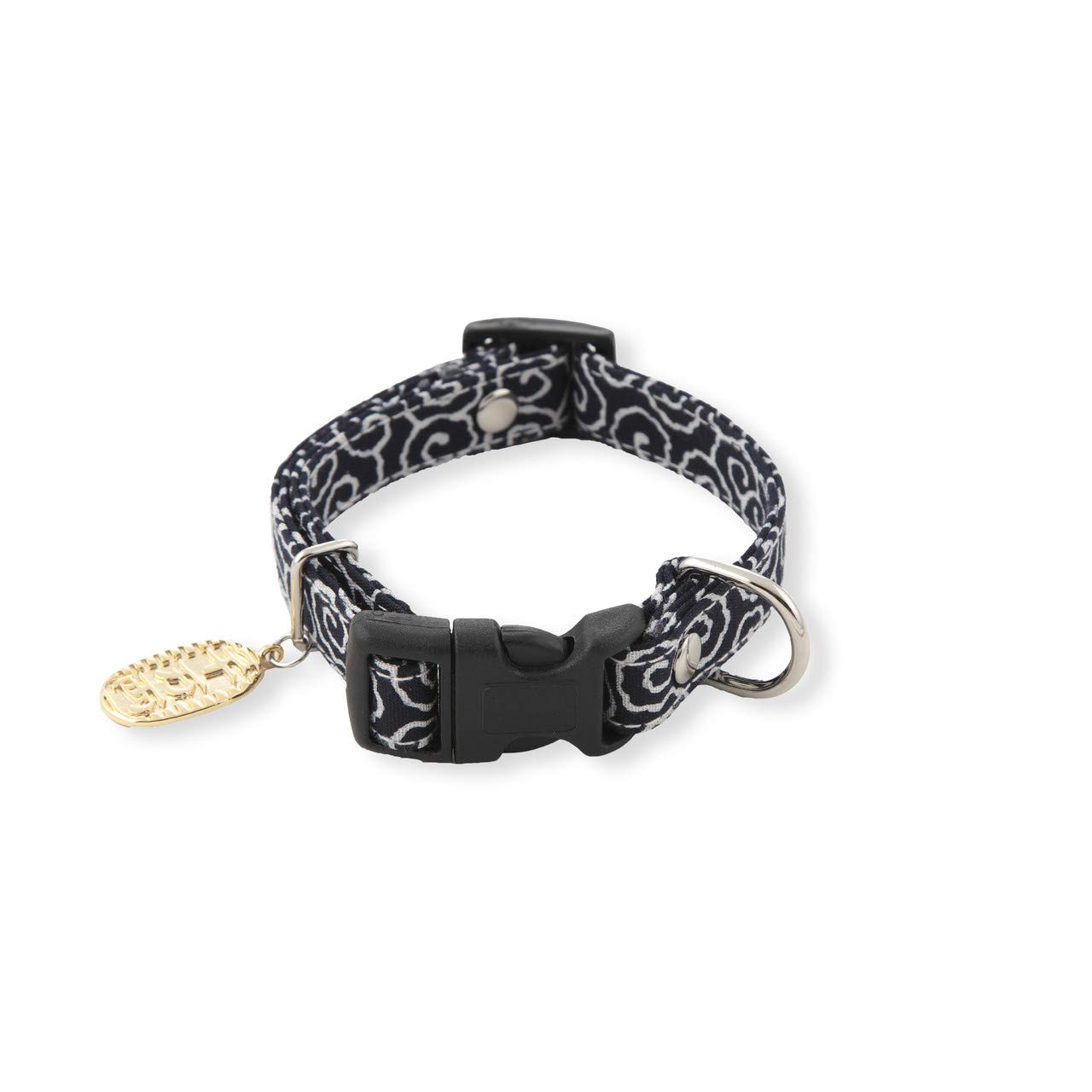 Necoichi Ninja Dog (Collar, Medium, Navy)