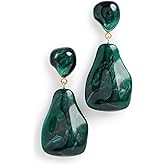Lele Sadoughi Women's Wilma Earrings, Pine Green, One Size