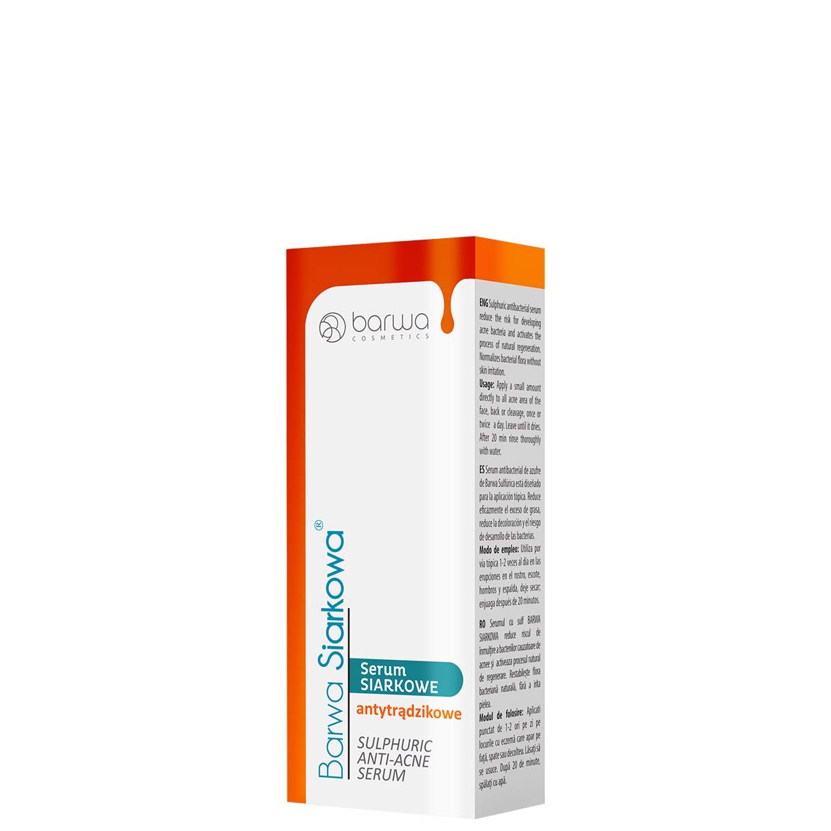 SULPHUR COLOUR ANTIBACTERIAL FACE SERUM 15ml KA