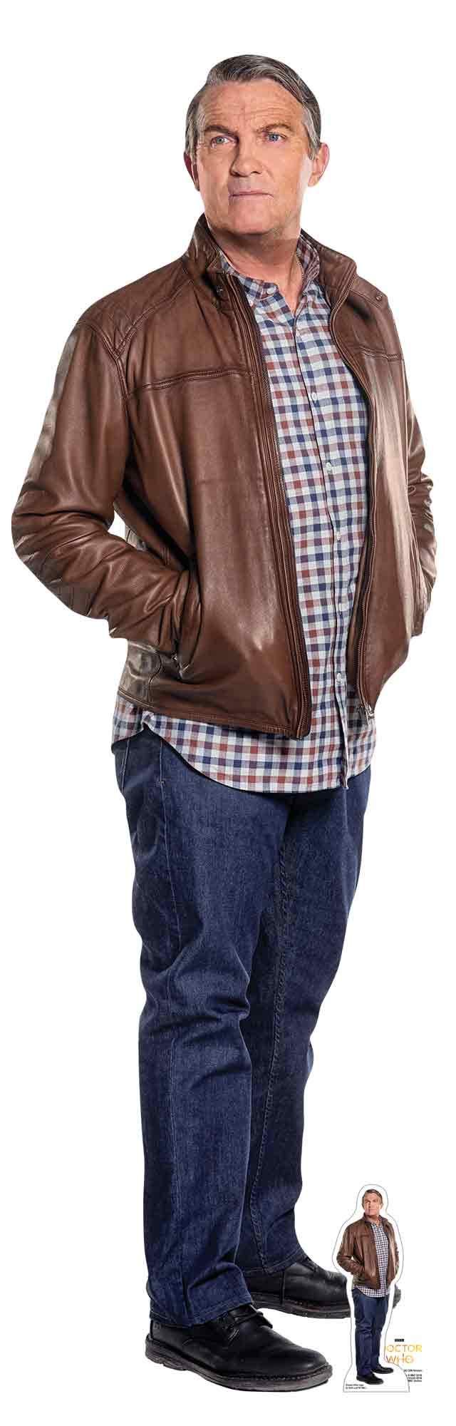 Official Star Cutouts Bradley Walsh (Graham) Lifesize Cardboard Cutout Doctor Who