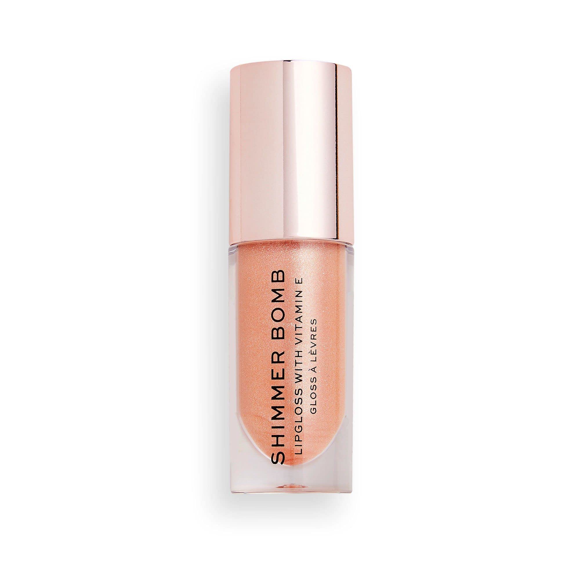 Revolution, Shimmer Bomb Lipgloss, Shimmery Finish, Infused with Vitamin E, Vegan & Cruelty Free, Gloss Starlight,
