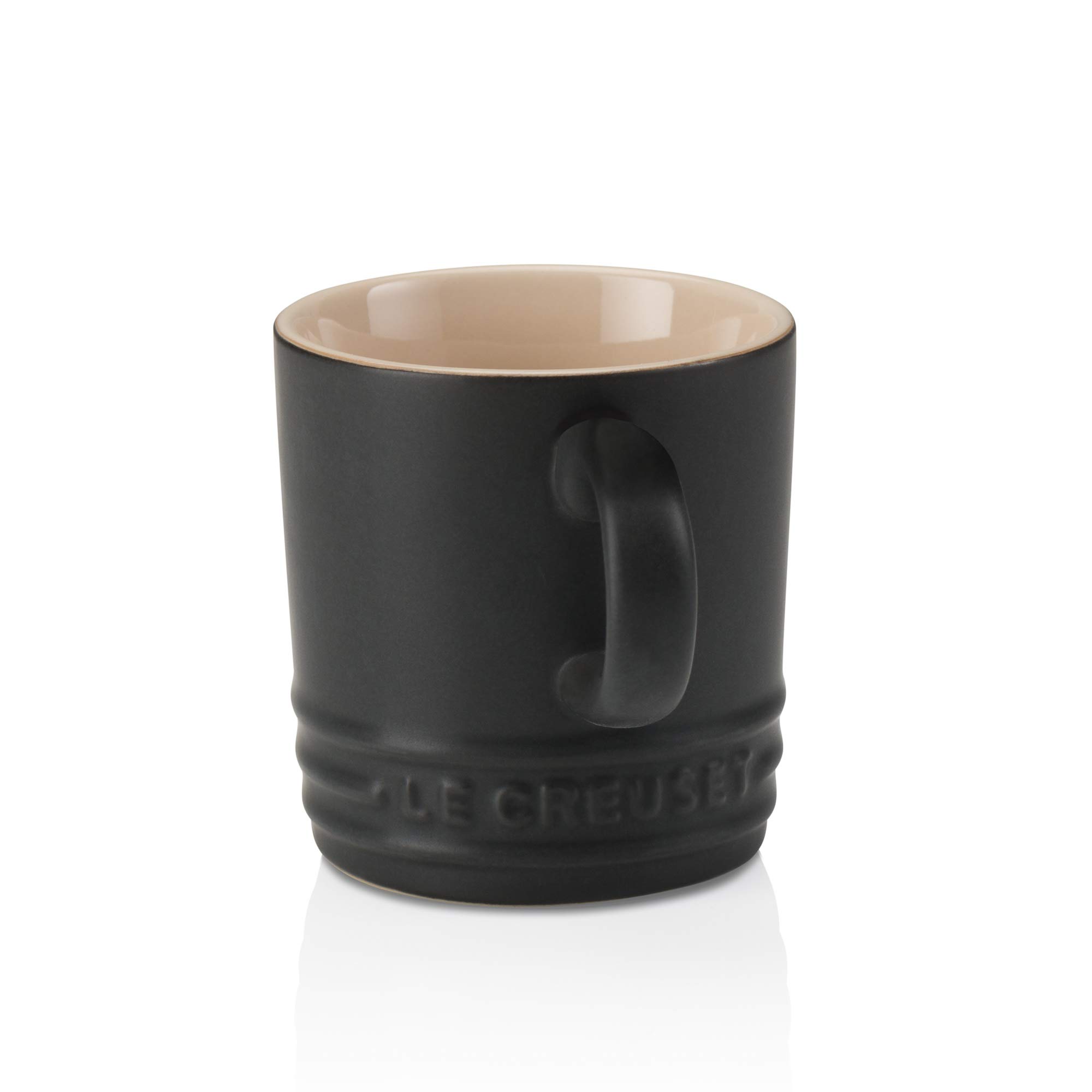 LE CREUSET Stoneware Espresso Mug, 100 ml - Satin Black — image 1