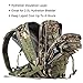 RUPUMPACK Military Tactical Assault Backpack with USA Flag Patch, Hydration Backpack, 33L (Jungle Camouflage)