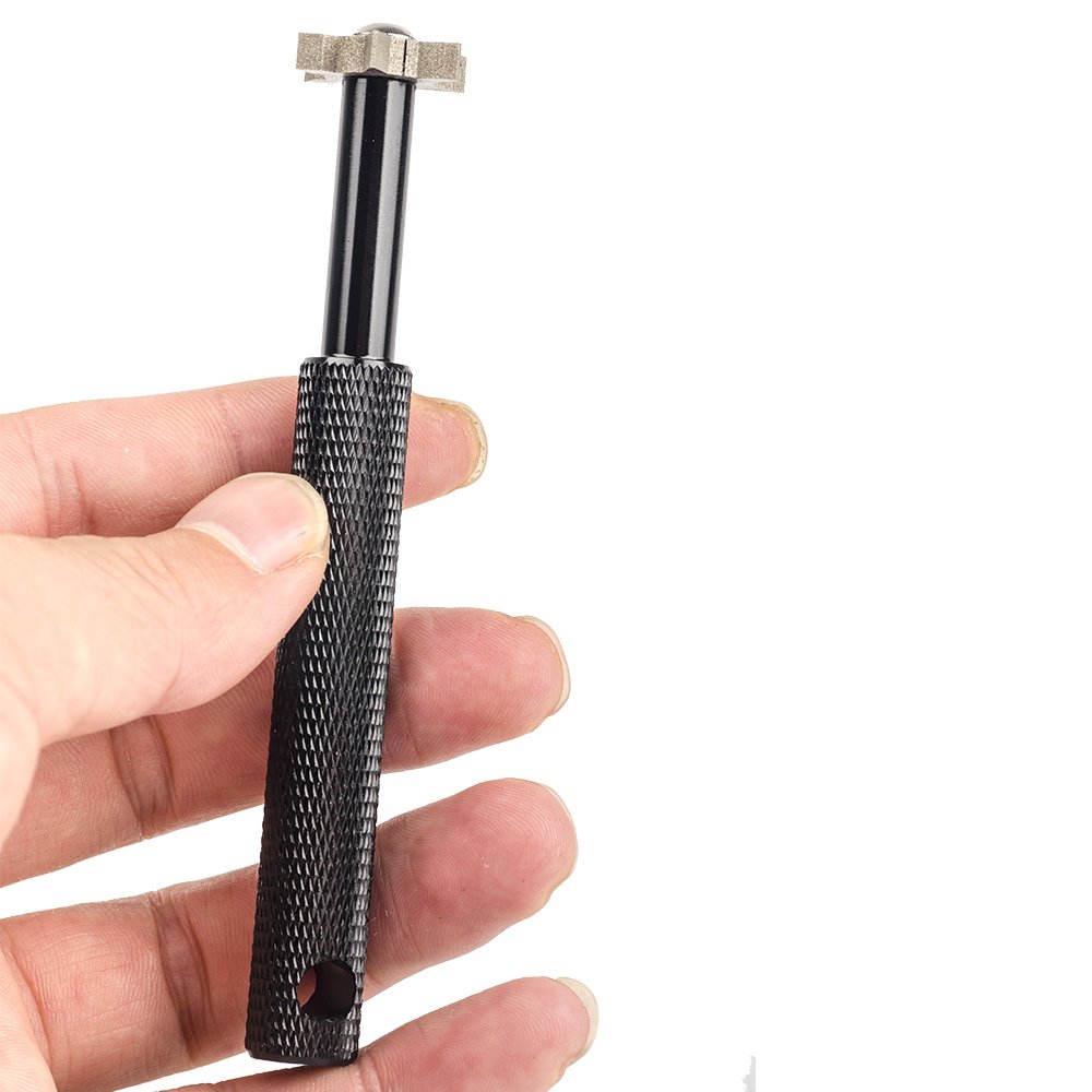 HIFROM Groove Sharpener with 6 Heads - Golf Club Groove Sharpener Re