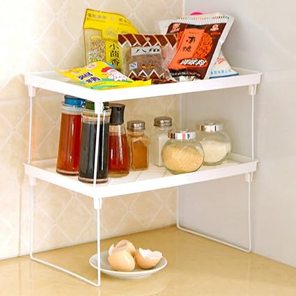 Smartstore Folding Stacking Worktop Shelf Kitchen Bathroom