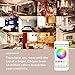 Flux WiFi Smart LED Light Bulb, 2nd Generation - Compatible with Alexa, Google Home Assistant & IFTTT - Smartphone Controlled Sunrise Wake Up Light - Color Changing Party Bulb - Dimmable Night Light