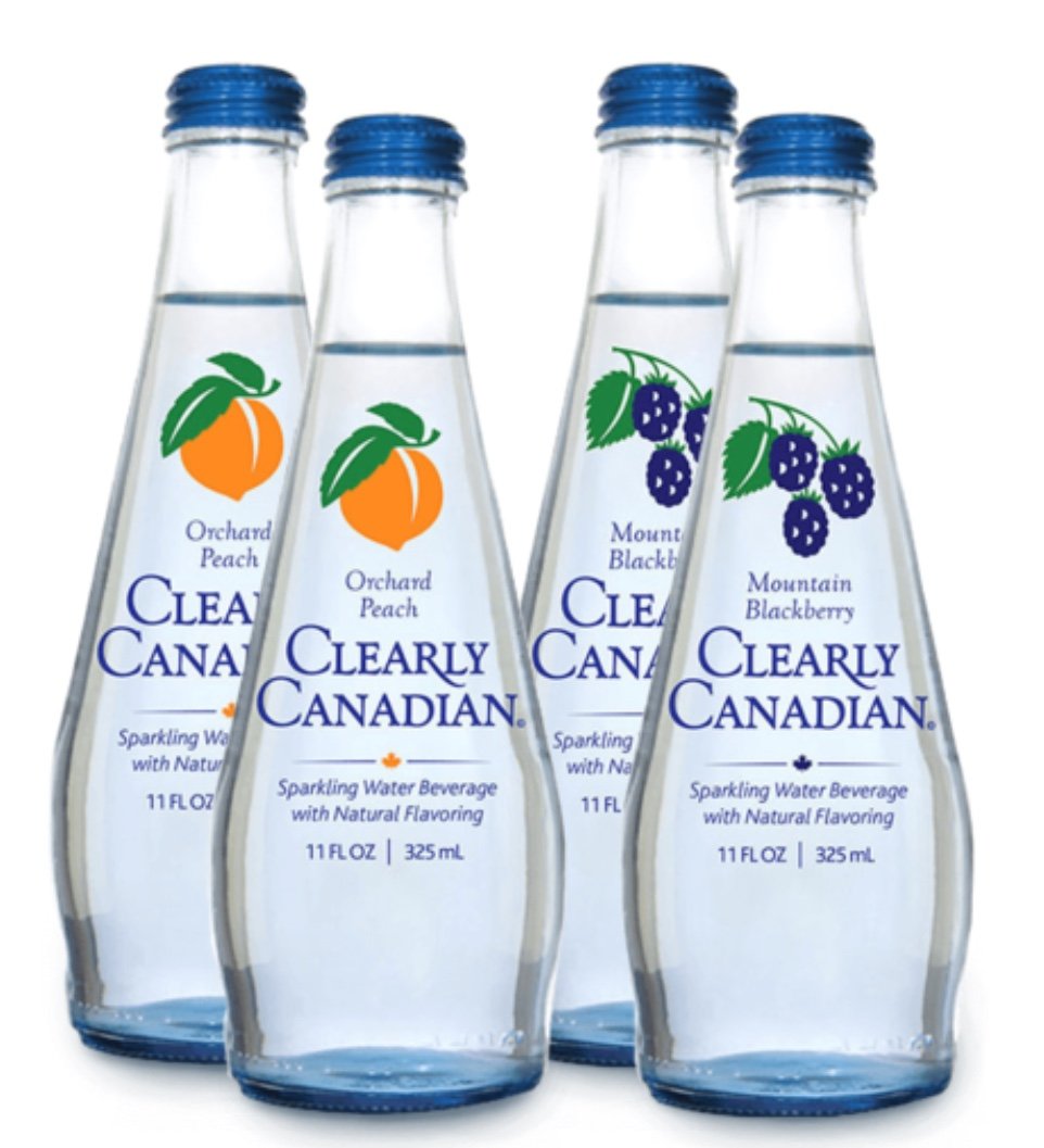 Clearly Canadian Sparkling Flavored Water (6 Pack