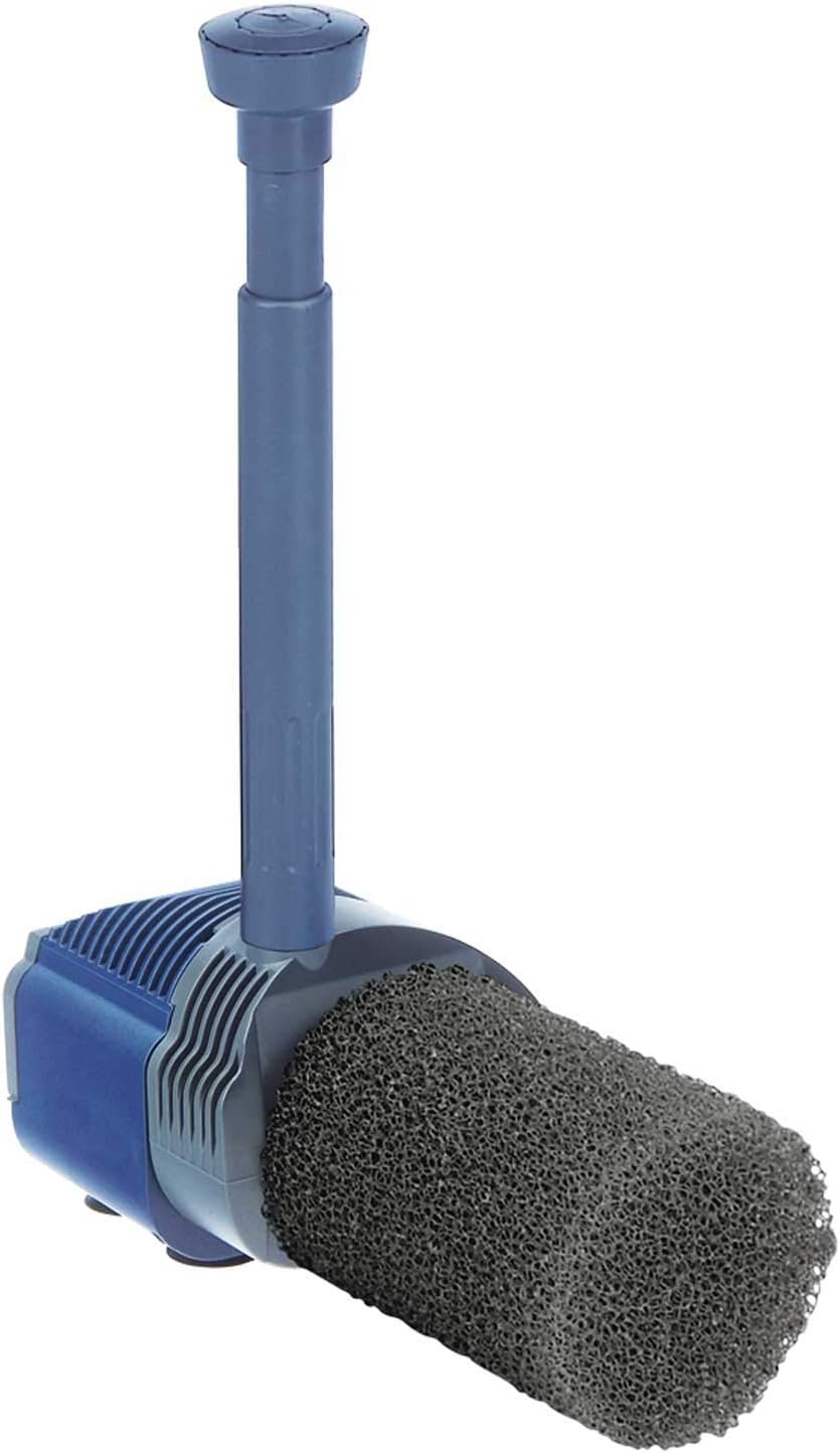 Lifegard Aquatics Quiet One Pond Pump, 240 GPH, 10 W, Blue