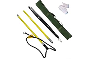 TGrasol Slingshot Arborist Throwline Launcher with Trigger, High-Accuracy & Effort-Saving Rope Starter Kit for Tree Trimming