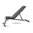 Inspire Fitness Workout Bench for Home Gym - Adjustable Weight Bench for Weightlifting & Abs - Exercise Fitness Equipment - Decline, Incline Bench - At Home Gym Equipment