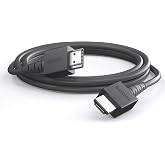 HDMI Cable 4K@60Hz Compatible with Nintendo Switch 2/OLED Wii, 5ft Cord | 5ft, Original HDMI Cabel, Switch 2 HDMI Cable