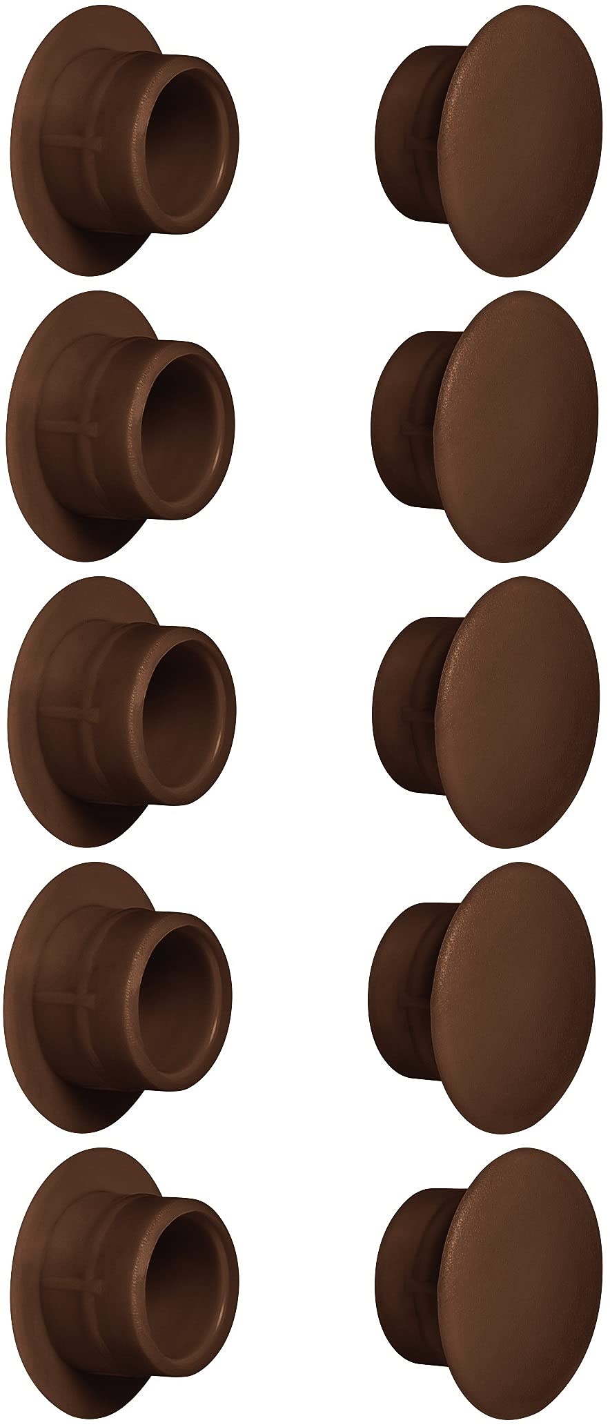 cyclingcolors Øtrou 15mm/Marron foncé Diameter 15 mm/Dark Brown, Ø15mm/dunkelbraun RAL8014