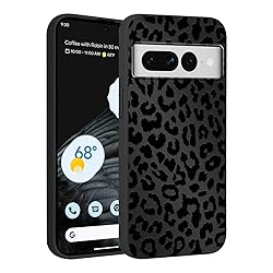 lioscre Cute Cheetah Print Phone Case for Google