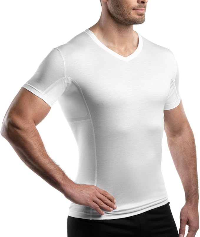 laulas Camiseta Funcional Sudor axilar – con Bolsillo axilar para Almohadillas absorbentes – infalible contra Las Manchas de Sudor - Calidad Suiza.: Amazon.es: Ropa y accesorios