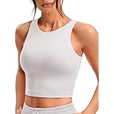 LCNBA Women's Adjustable Spaghetti Strap Top Basic Cami Sleeveless Crop Tank Top