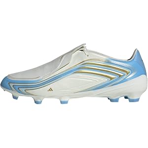 adidas Mens F50 Messi League Firm Ground Sneakers Shoes - Beige