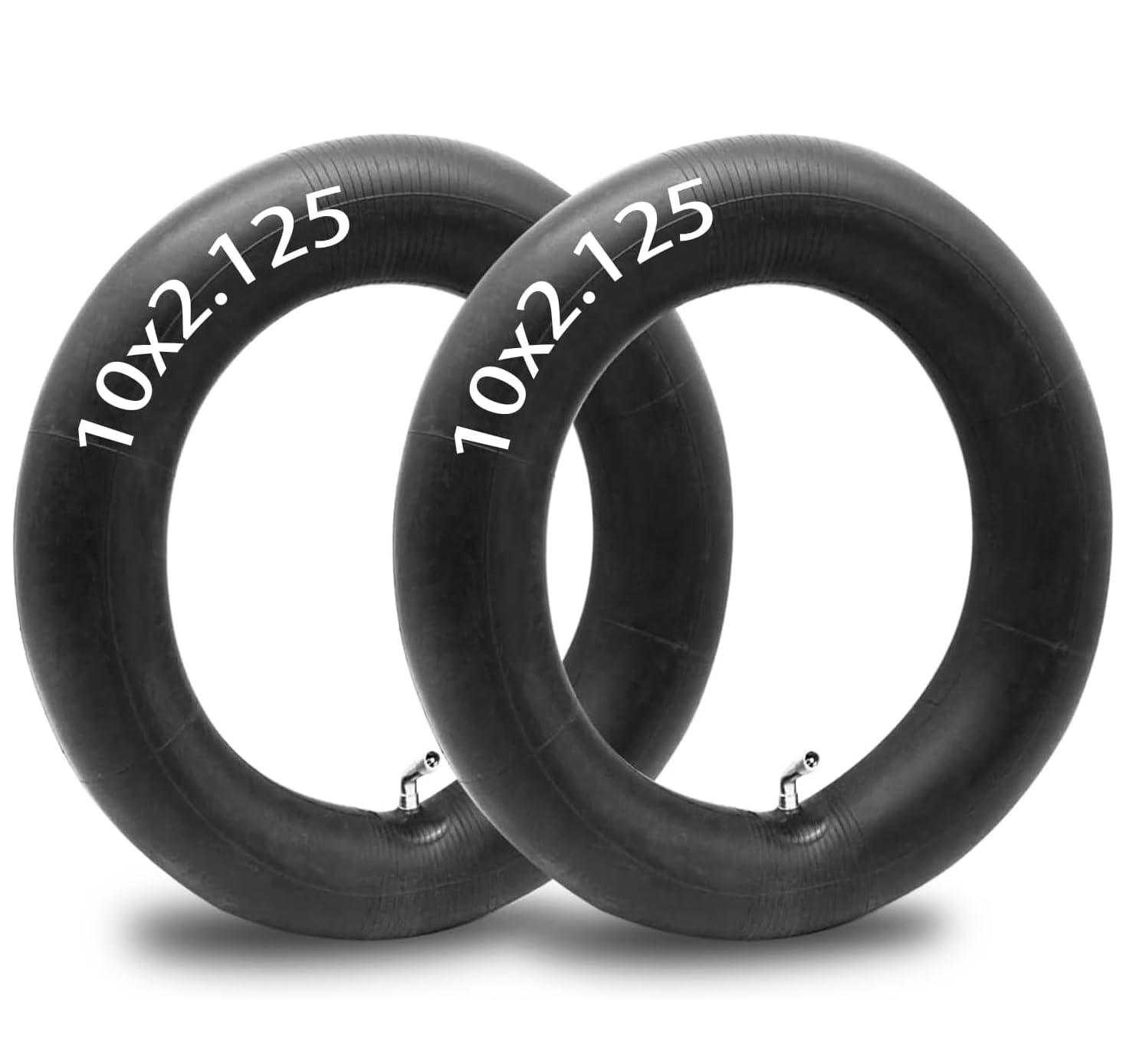 Photo 1 of 2 Pack 10x1.95/2.125 Scooter Inner Tube 60/70-6.5 Electric Scooter Inner Tube 10 inch