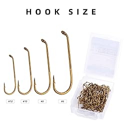 SF #10 100Pcs Heavy Nymph Streamer Hooks Ultra
