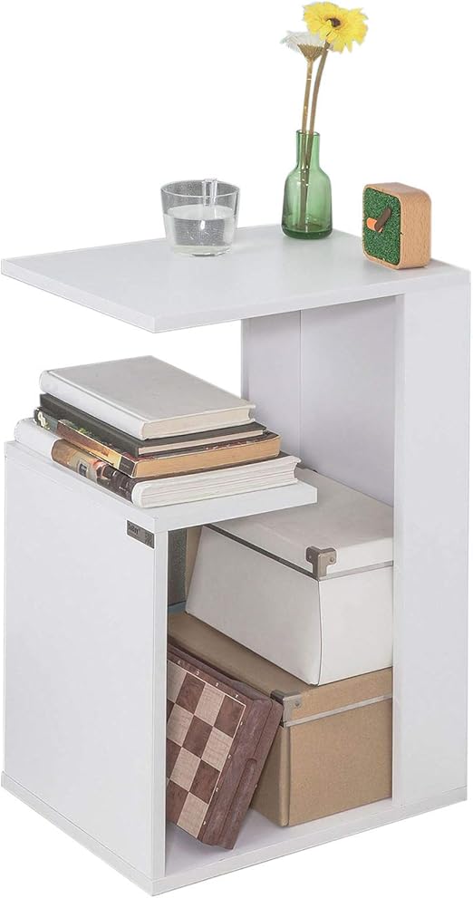 Amazon 在庫一掃 配送遅延なし Sobuy Fbt69 W ナイトテーブル