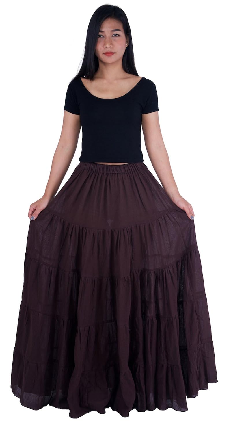 Floor Length Full Circle Skirt Ficts