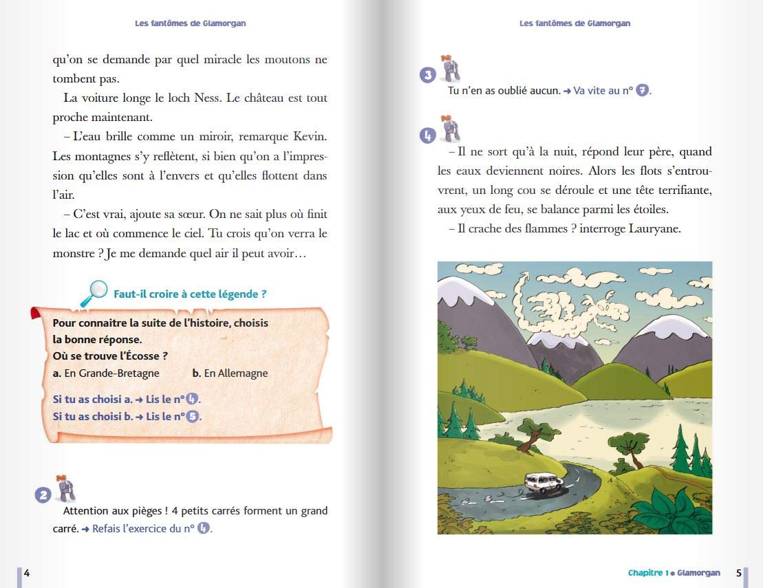 Amazon Fr L Enigme Des Vacances Les Fantomes De Glamorgan Un Roman Jeu Pour Reviser Les Principales Notions Du Programme Ce2 Vers Cm1 8 9 Ans Surget Alain Petit Jean Isabelle Livres