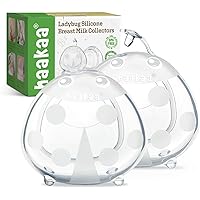 haakaa Ladybug Milk Collector Wearable Milk Collector Ladybug Breastmilk Collector Breastfeeding Milk Catchers Breast Milk Sa
