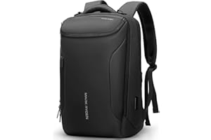 MARK RYDEN Business Backpack for Men, Waterproof High Tech Backpack with Sport Car Shape Design and USB Charging Port, Travel