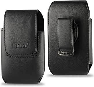 Download Amazon.com: Reiko Leather Pouch Protective Carrying Cell ...