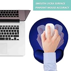 Mouse Pad with Wrist Support, Ergonomic Mouse Pad