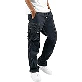 HOTake Men's Relaxed Fit Stretch Cargo Pants