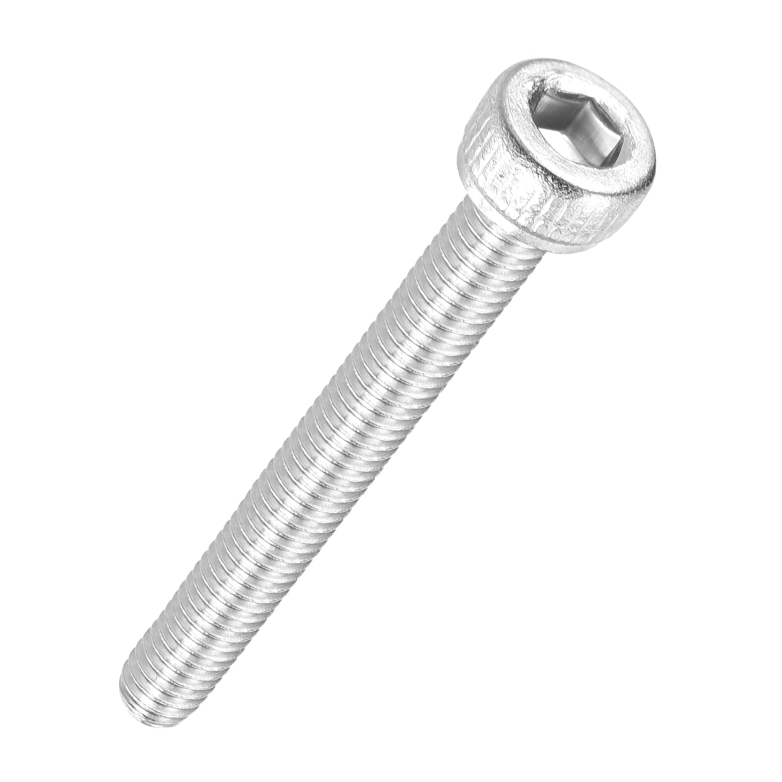 Kozelo 40pcs Socket Head Cap Screws - [M3-0.5 x 25mm] 304 Stainless Steel Allen Socket Drive for Electrical Motor 3D Printing Fan Engine Replacement Use, Silver — image 1