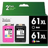 Valuetoner Remanufactured Ink Cartridges Replacement for HP 61XL 61 XL to Use with Envy 4500 Deskjet 1000 1056 1510 1512 1010