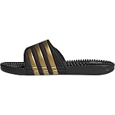 adidas Unisex-Adult Adissage Slides | Massage Slides, Cloudfoam Footbed, EVA Massage Nubs, Adjustable Hook-and-Loop Closure, For Post-Workout Recovery
