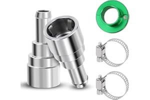 AFEISOL 800-409HP Heater Hose Connector Coolant Hose Connector Inlet/Outlet 3/4" Tube x 5/8" Hose & Heater Hose Release Tool 