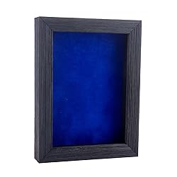 24x30 Shadow Box Frame Barnwood Black Wood | with a